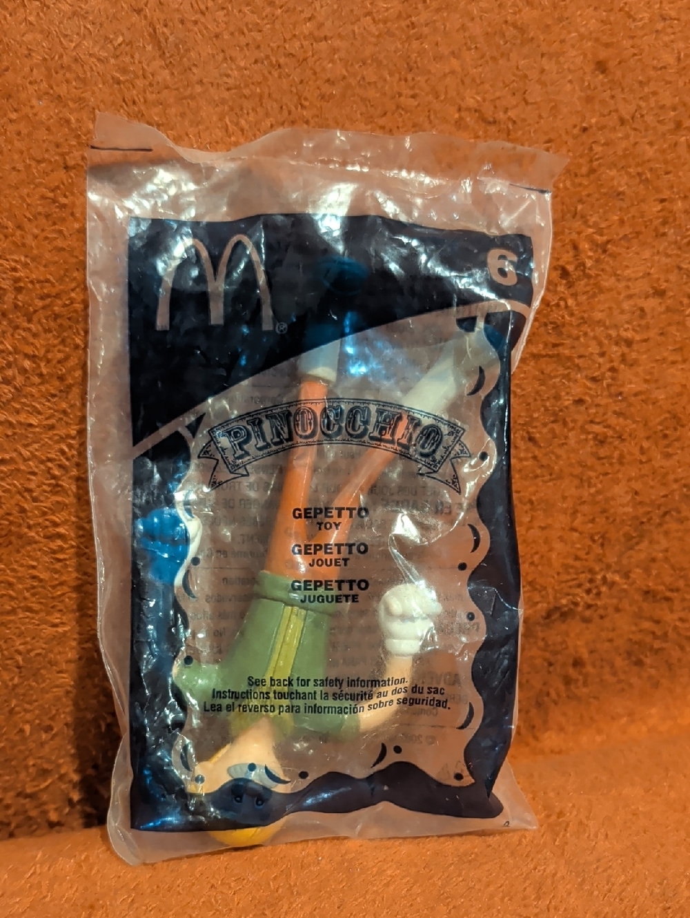 McDonald’s Pinocchio Gepetto Toy #6